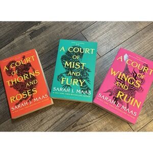 Court of Thorns and Roses Paperback Set Of 3 by Sarah J. Maas